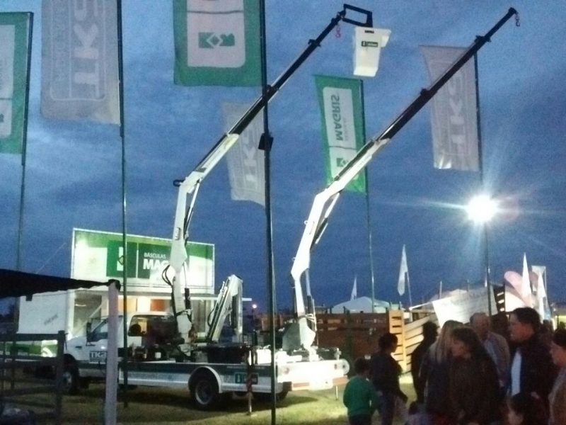 Hidrogrúas TKA participó de la Expo Rufino 2017