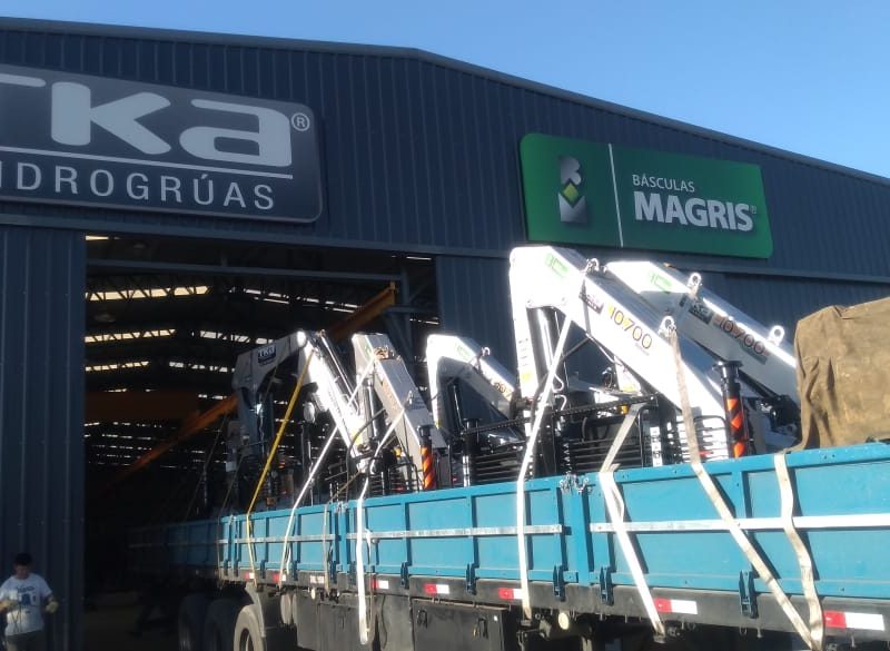 Nuevo embarque de Hidrogruas TKA