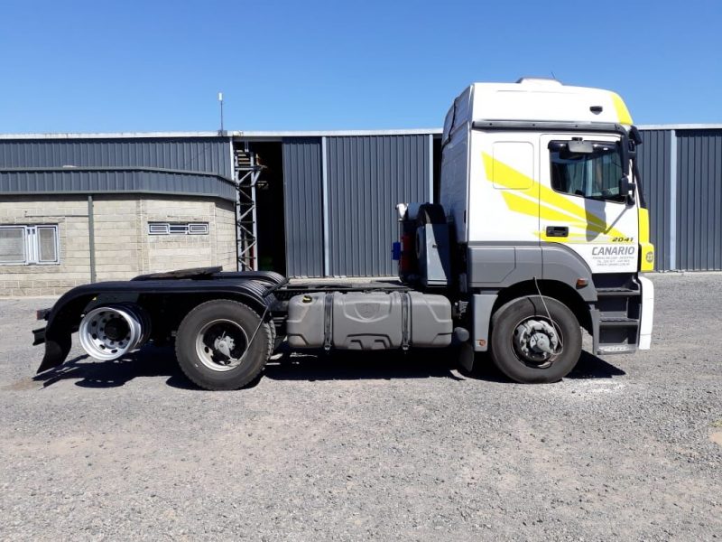 Colocación de Tercer Eje Neumático de 12 Ton.