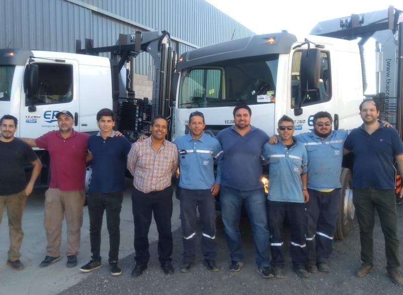 Entrega de Hidrogruas TKA a EPE