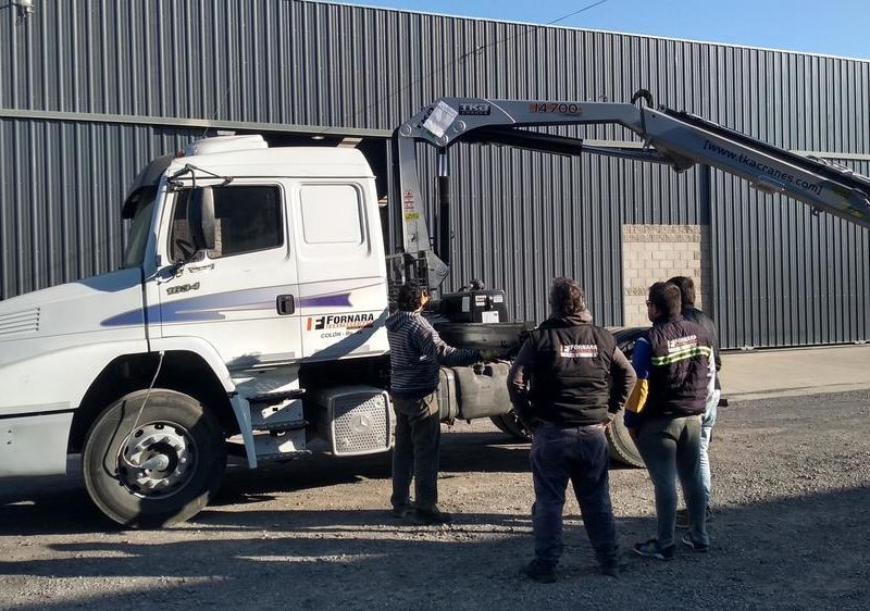 Entrega de 14.700 c para Fornara Construcciones SA