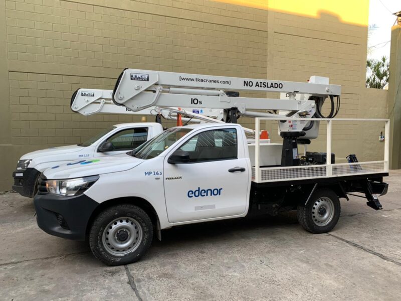 EDENOR suma 2 Hidroelevadores TKA a su planta de maquinarias