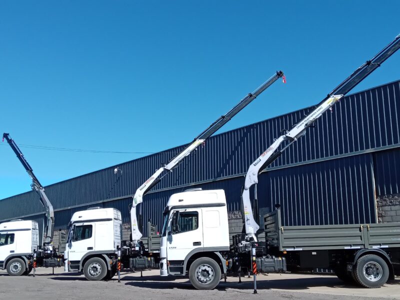 Entrega completa de 4 Hidrogrúas TKA a Compañía TSB de Neuquén