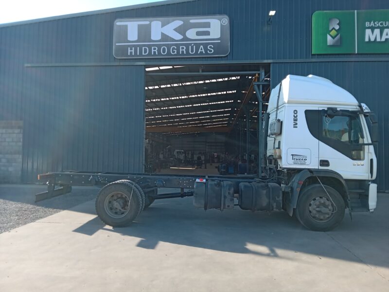 Modificación de distancia entre ejes